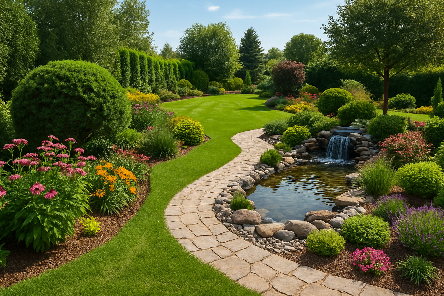 Aménagement paysager