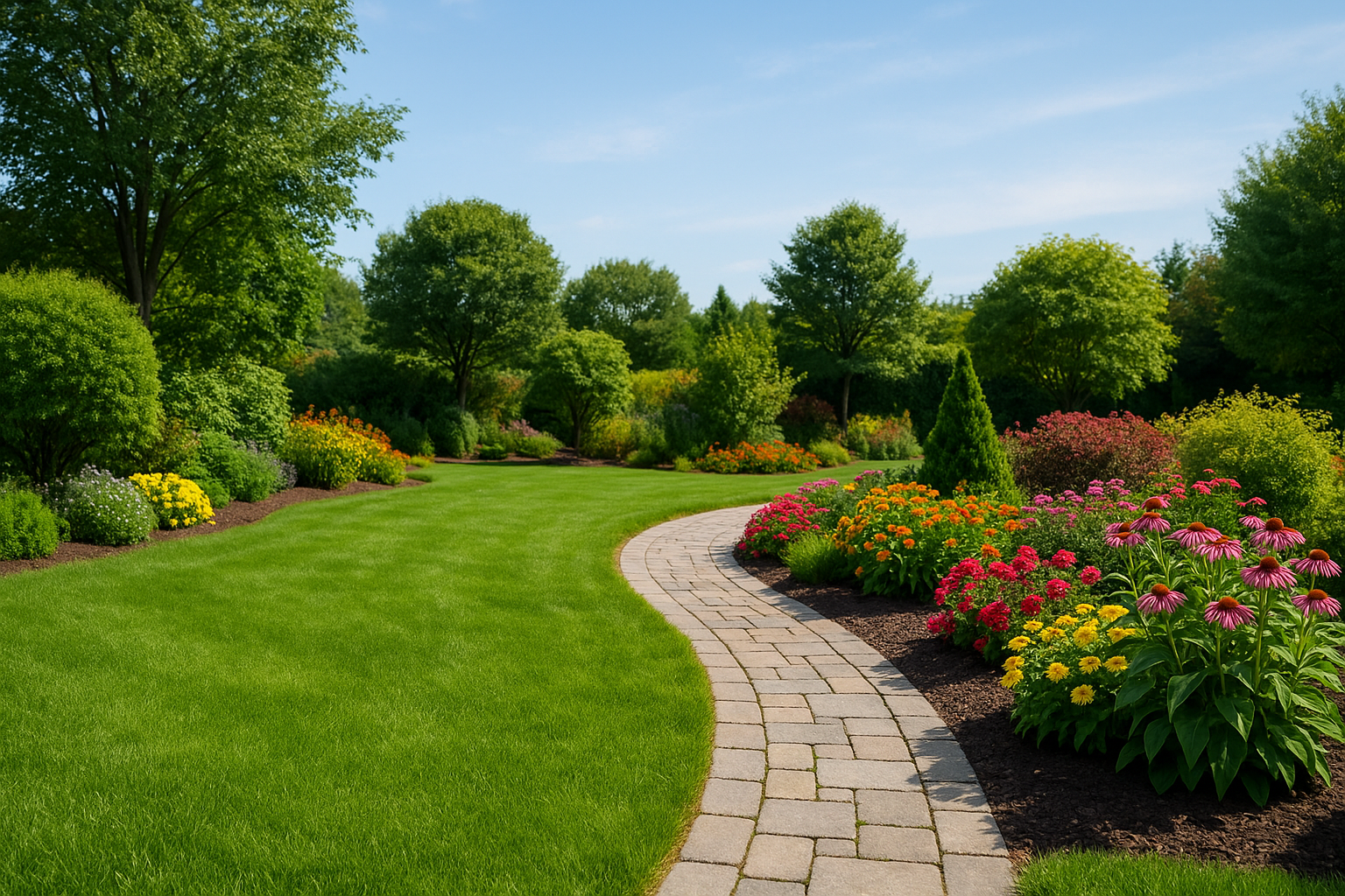 Création d'espaces verts